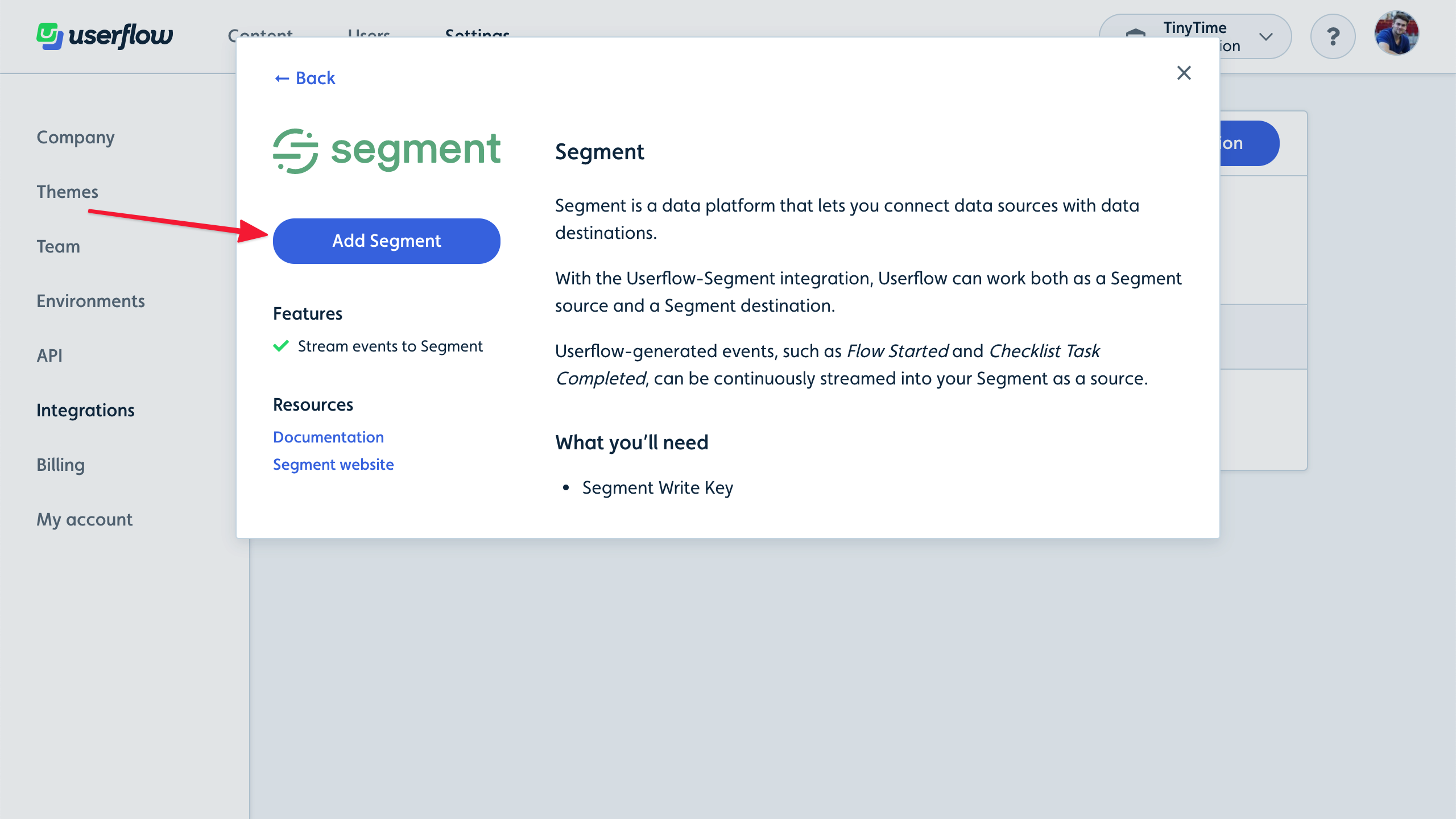 Add Segment